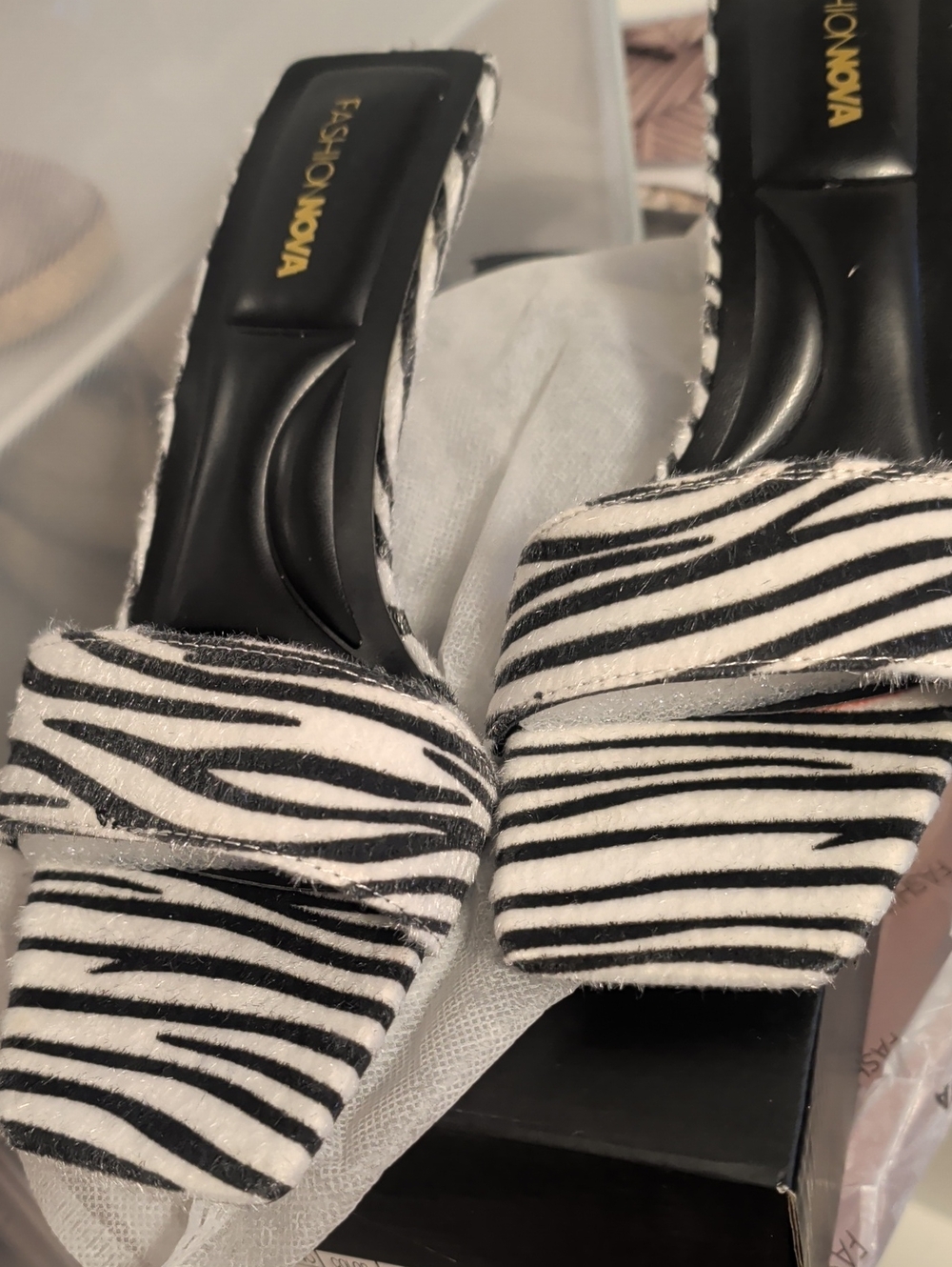 Zebra Heels